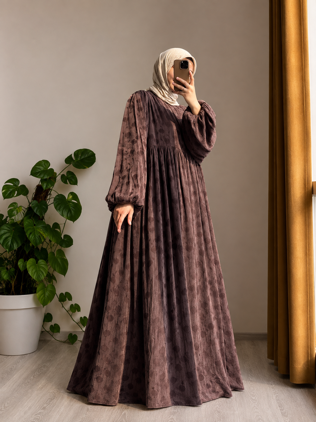 Robe en soie Coba
