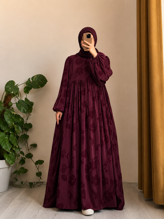 Robe en soie Coba