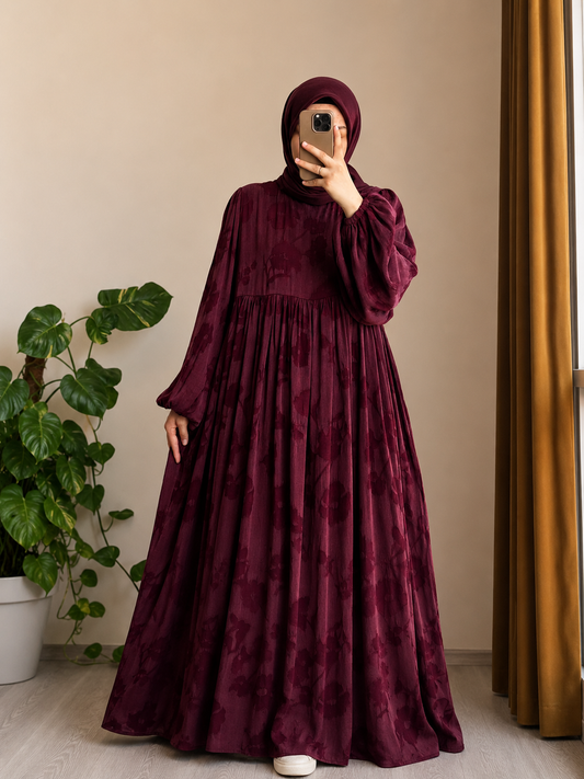 Robe en soie Coba